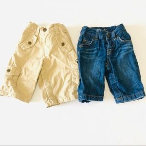 BUNDLE - Gap Pants Jersey Lined - Baby - 3-6 months